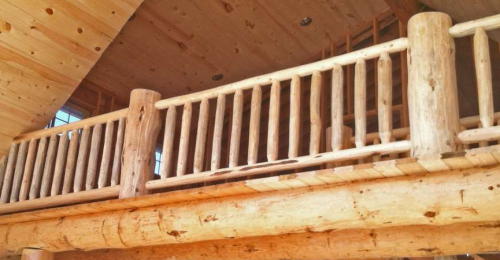 Railings Could Be The Best Way to Add Style to Your Log Home