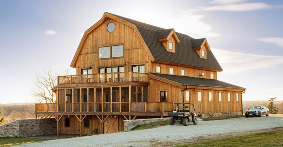 The Ultimate Barn Home Kit With 4 Floors Of Living Space 