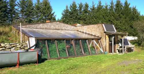 A Homesteading Family Lives Off Grid in This Renovated Earthship