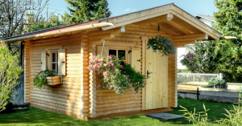 Eye Catching Garden Sheds With Plenty of Storage