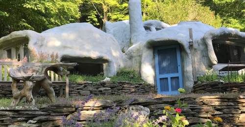 See the Interior of This Cozy Whimsical Stone Cottage