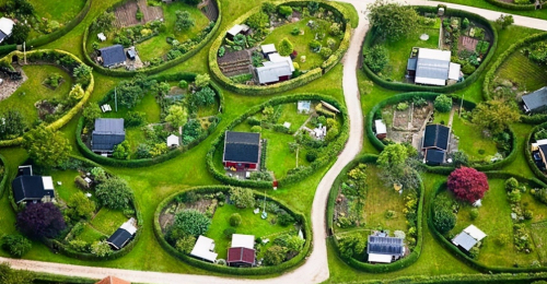 This Community In Denmark Lives In Surreal Circle Gardens