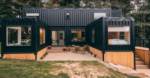 Take a Tour Inside This Massive 6 Unit Shipping Container Home