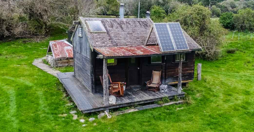 Off The Grid Cabin In New Zealand Paradise