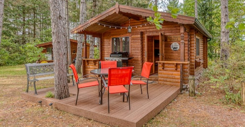 Look Inside This Cozy, Authentic German Log Cabin In United States