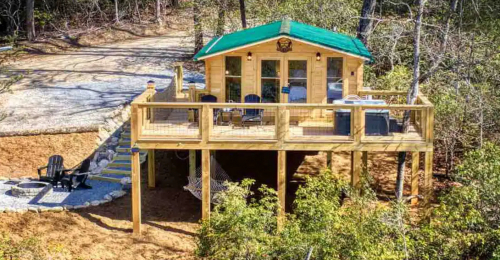 Come Stay in This Brand New Tree House With Breathtaking Views