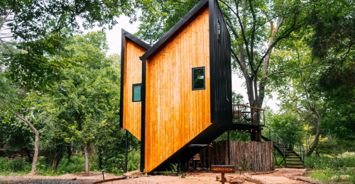 Awe Inspiring Butterfly Design Leads to Unique Tiny House!