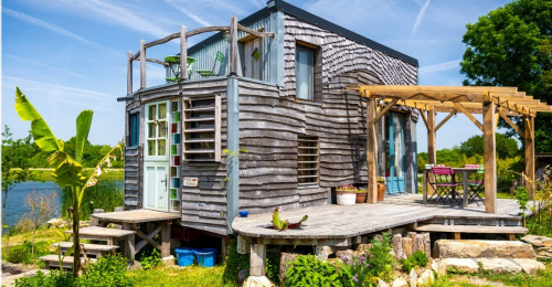 Enchanting Tiny House On Huge Organic Farm In France