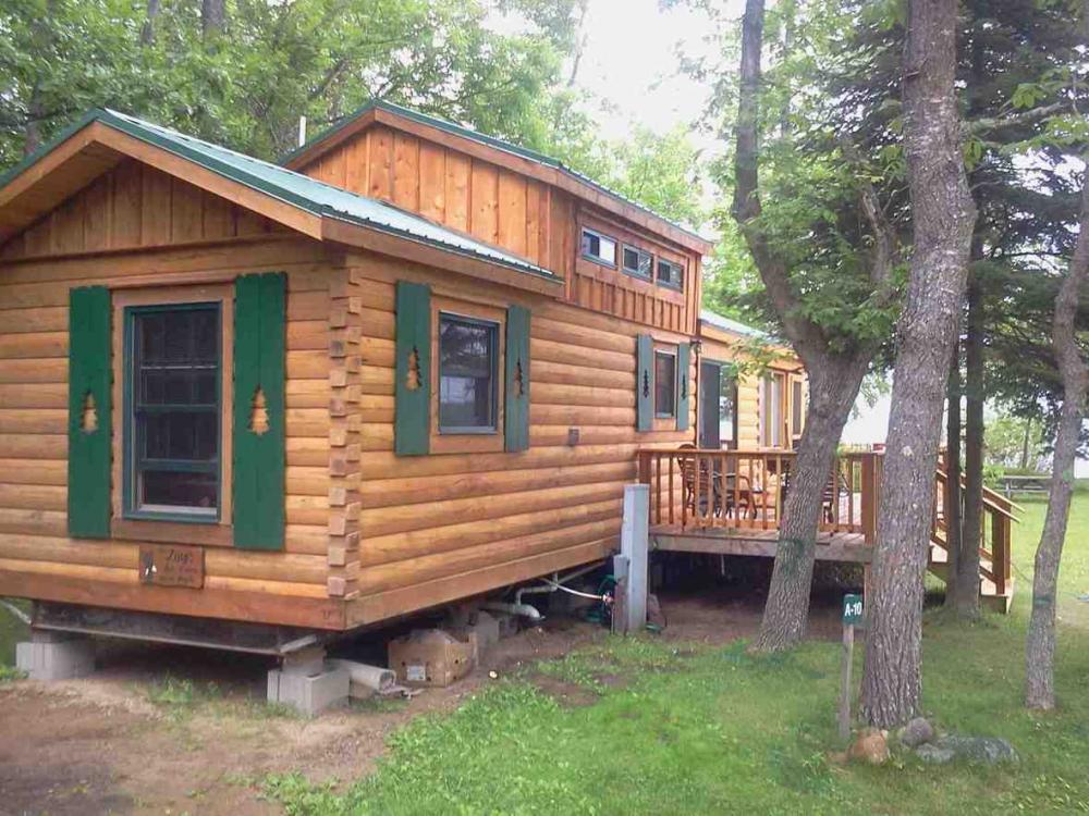 Affordable and Charming Log Cabin Park Models To Go