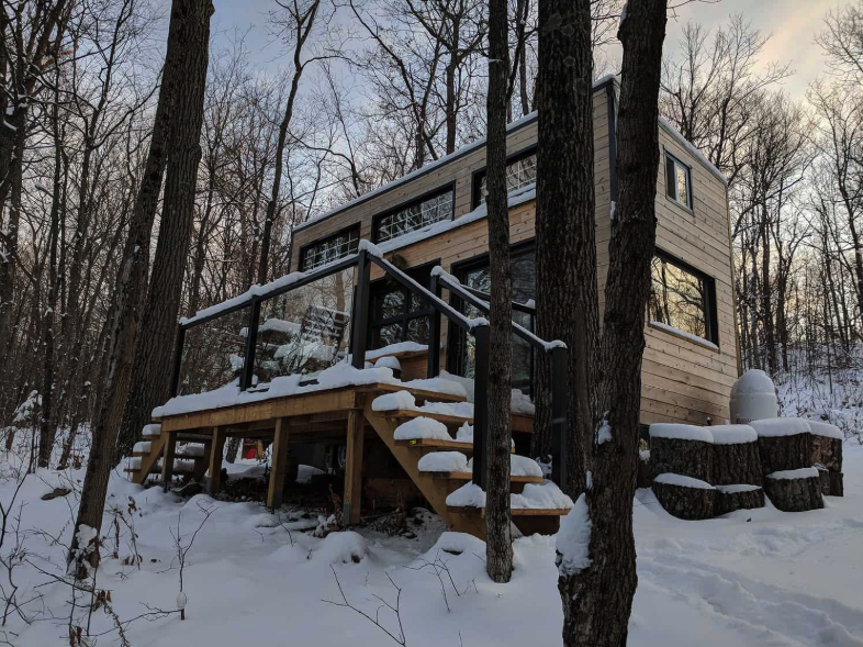 Picture of Experience An Off Grid Vacation in This Tiny House in The Woods