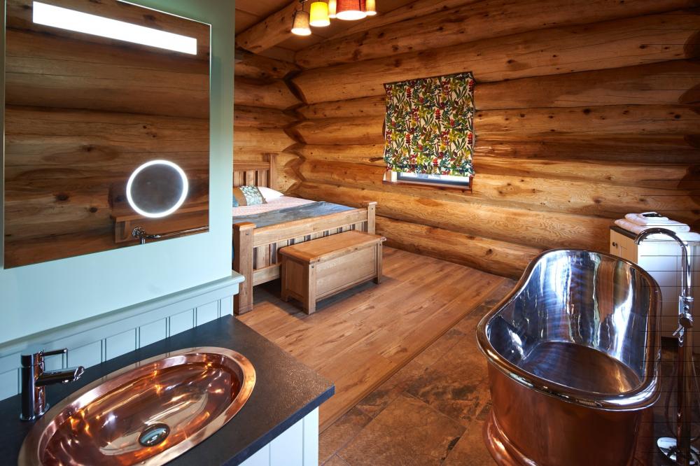 A Beautiful Log House Rental in the North Antrim Coast