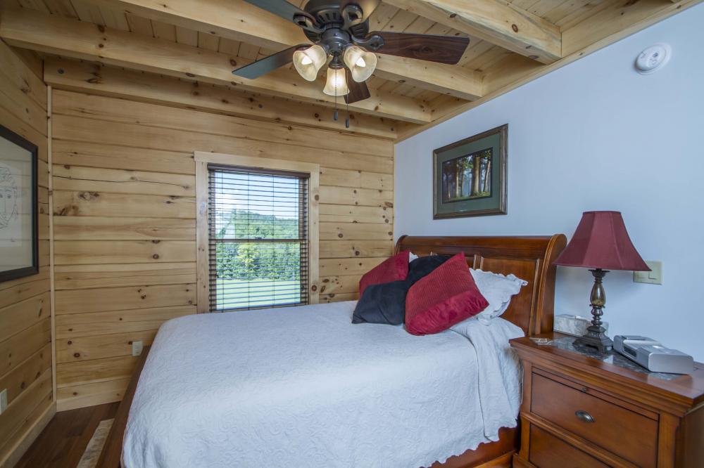 The Skyline Log Cabin Includes Plenty Of Windows For Panoramic Views