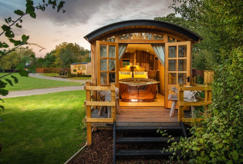 This Shepherds Hut is the Ultimate Couples Retreat in England
