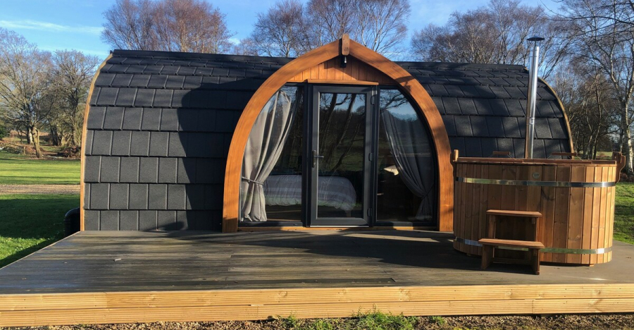 Bluebell Pod With Wood Fired Hot Tub - Butley, England