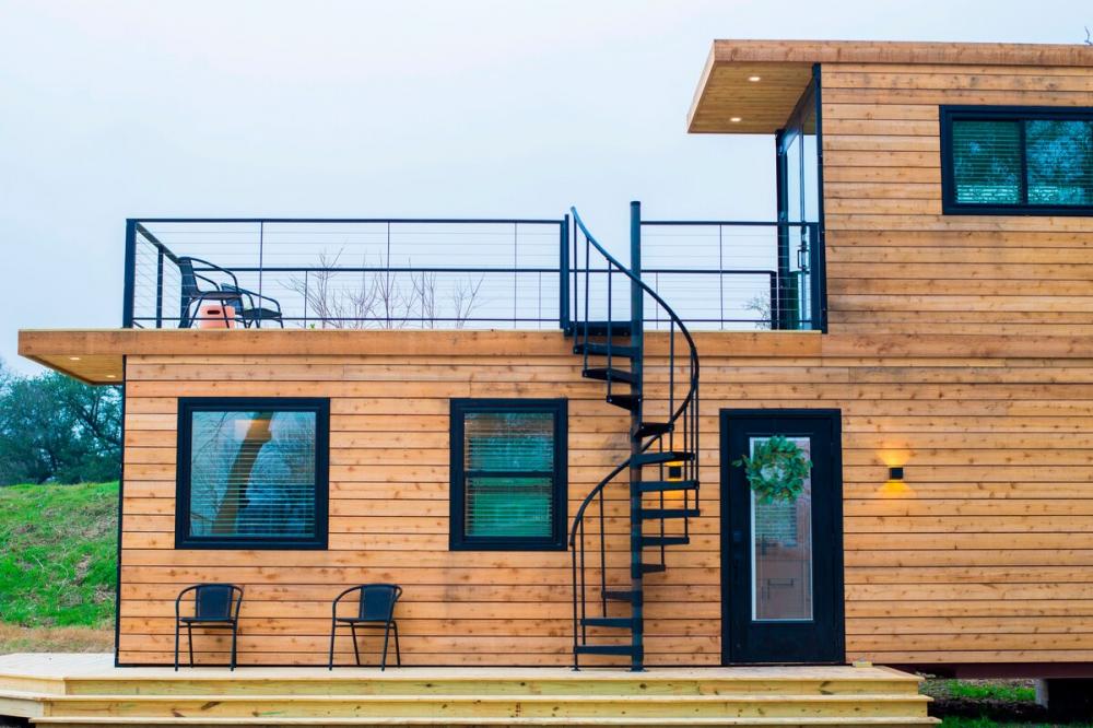 See This Container Home In Waco, Texas