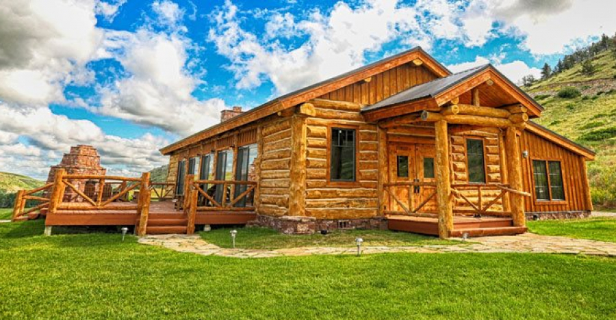 See This Amazing 2 Bedroom Ranch Log Cabin In Montana