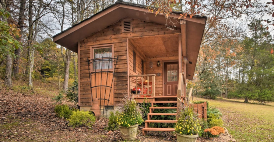 Forest Fantasy Cabin With Spacious Interior - Brasstown, North Carolina