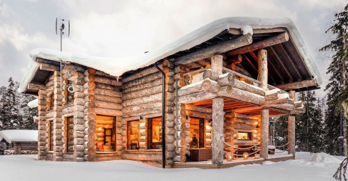 Take A Look Inside This Fantastic Log Home In Finland