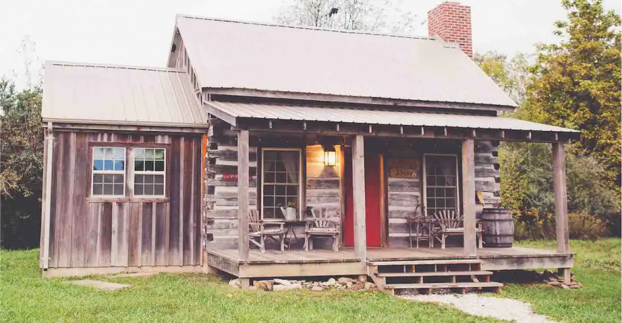 Take a Look at This Rustic Cabin on 7 Acres